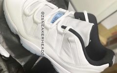 实物细节近赏！经典传奇蓝 Air Jordan 11 Low 四月发布！