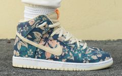 首次曝光！这款“夏威夷”  Nike SB Dunk High 有点好看？