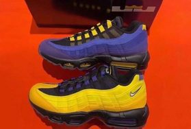 湖人配色！LeBron James x Nike Air Max 95 首度曝光！