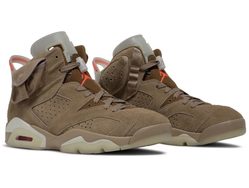 Travis Scott x AJ 6 再迎最新美照！这颜值你打几分？