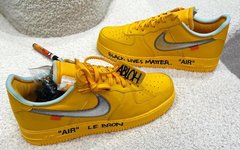 詹姆斯专属 Off-White x Nike Air Force 1 Low 曝光！颜值惊艳不？