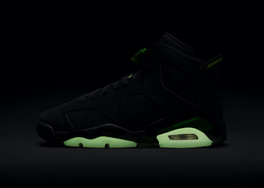 夜光外底相当酷炫！酷似俄勒冈 PE 的 Air Jordan 6“Electric Green” 今年 6 月登场！