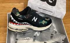 BAPE® x New Balance 2002R 联名完整外观揭晓！