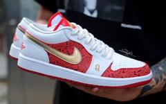 扑克牌黑桃灵感！ Air Jordan 1 Low“Spades”配色实物曝光！