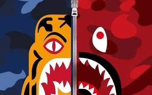 BAPE 全新迷彩虎鲨帽衫即将发布！辨识度极强！