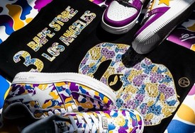 紫金湖人氛围！BAPE 推出洛杉矶限定系列！