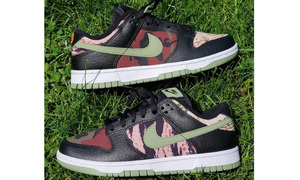 三种迷彩加持！这双 Dunk Low“Crazy Camo” 配色能打几分？