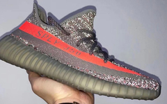 新款「灰橙满天星」Yeezy 350 V2 最新实物图曝光！