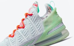 WNBA 巨星 PE！全新配色 LeBron 18 官图曝光！