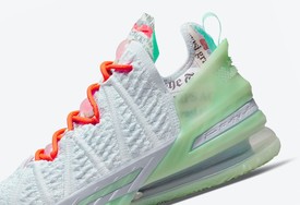 WNBA 巨星 PE！全新配色 LeBron 18 官图曝光！