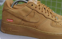 全新 Supreme x AF1 小麦色实物图曝光！