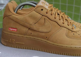 全新 Supreme x AF1 小麦色实物图曝光！