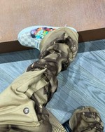 Travis Scott 上脚 Louis Vuitton x OFF-WHITE x Nike 三方联名 Air Force 1 !