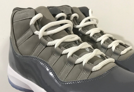 年底「大魔王」 Air Jordan 11 “Cool Grey” 实物图曝光