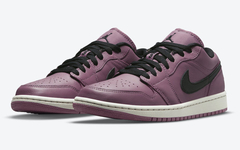 全新  Air Jordan 1 Low “Magenta” 官图曝光！