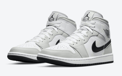 全新 Air Jordan 1 Mid “Light Smoke Grey” 官图曝光！