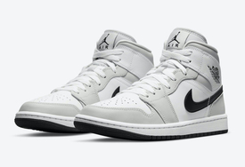 全新 Air Jordan 1 Mid “Light Smoke Grey” 官图曝光！