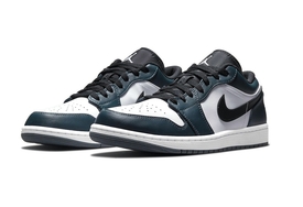 全新 Air Jordan 1 Low “Dark Teal” 官图曝光！