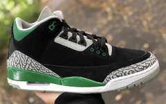 全新 Air Jordan 3 “Pine Green” 实物图曝光！