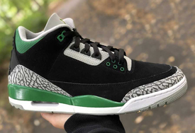 全新 Air Jordan 3 “Pine Green” 实物图曝光！