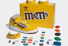 全新 M&M’s x adidas Forum Low 联名鞋款官图曝光！