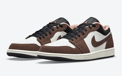 全新 Air Jordan 1 Low “Mocha Brown” 官图曝光！