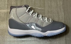 全新「大魔王」  Air Jordan 11 “Cool Grey”  实物图曝光！