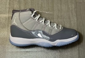 全新「大魔王」  Air Jordan 11 “Cool Grey”  实物图曝光！