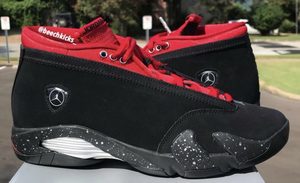 全新 Air Jordan 14 Low WMNS “Red Lipstick”   WMNS 实物图曝光！