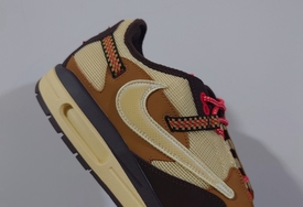 全新 Travis Scott x Nike Air Max 1 实物图曝光！