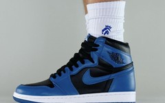 全新 Air Jordan 1 High OG “Dark Marina Blue”  实物上脚图曝光！