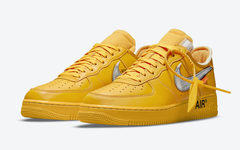 OFF-WHITE x Nike Air Force 1 Low “University Gold” 再次突袭发售！