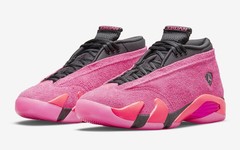 全新 Air Jordan 14 Low WMNS “Shocking Pink”  官图曝光！