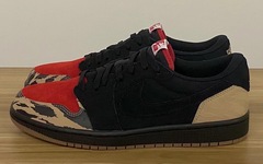 全新 SoleFly x Air Jordan 1 Low “Carnivore” 实物图曝光！