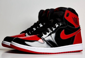 全新 Air Jordan 1 High OG “Bred Patent” 实物图曝光！