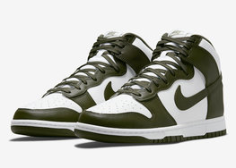 全新配色 Nike Dunk High “Cargo Khaki” 官图曝光！