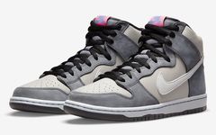 全新 Nike SB Dunk High “Medium Grey” 官图曝光！