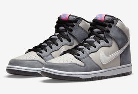 全新 Nike SB Dunk High “Medium Grey” 官图曝光！