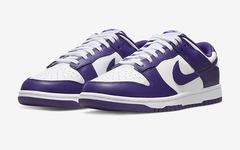 全新 Nike Dunk Low “Court Purple” 官图曝光！