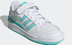 全新 adidas Originals Forum Low “Aqua Blue” 官图曝光！