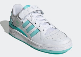 全新 adidas Originals Forum Low “Aqua Blue” 官图曝光！