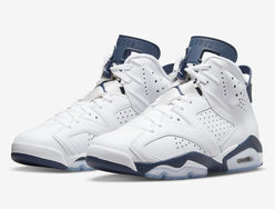 全新复刻 Air Jordan 6 “Midnight Navy” 官图曝光！