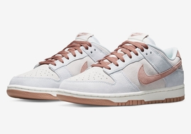 全新配色 Nike Dunk High “Fossil Rose” 官图曝光！