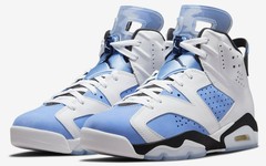 全新 Air Jordan 6 “UNC” 官图曝光！