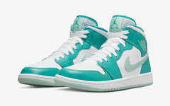 全新 Air Jordan 1 Mid “Marine Green” 官图曝光！