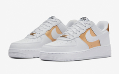 全新 Nike Air Force 1 Low “White Bronze” 官图曝光！