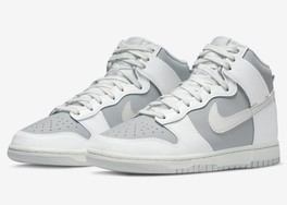 全新白灰 Nike Dunk High 官图曝光！