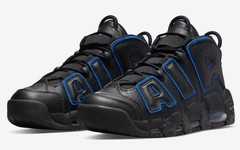 全新 Nike Air More Uptempo “Black Royal” 官图曝光！