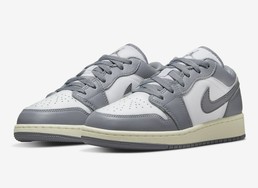 全新 Air Jordan 1 Low “Vintage Grey” 官图曝光！