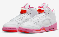 全新 Air Jordan 5 GS “Pinksicle” 官图曝光！